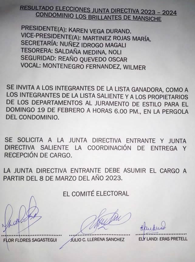 junta directiva2023